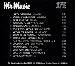 CD - Mr Music Hits #04 (1992)