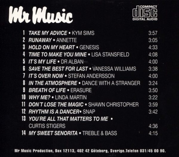CD - Mr Music Hits #06 (1992)