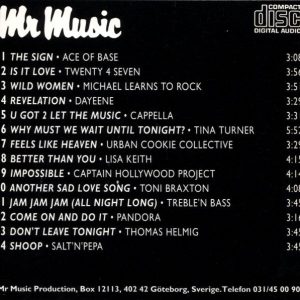 CD - Mr Music Hits #01 (1994)