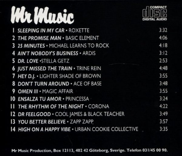 CD - Mr Music Hits #05 (1994)