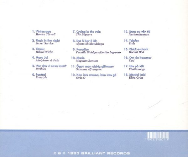 CD - Vintertoppar (1993)