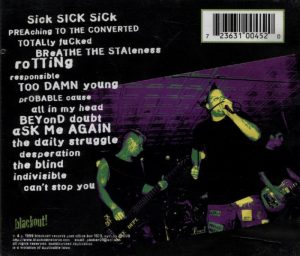 CD - Violent Society: Separation Is Killing Us (1999)