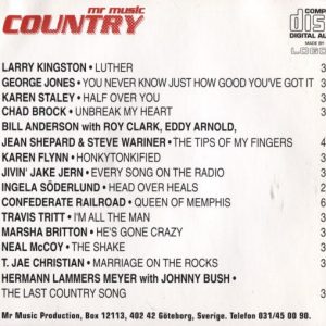 Musik CD - VA: Mr Music Country - September 1999 (1999)