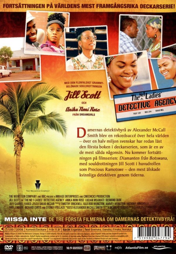 DVD - Damernas Detektivbyrå: Diamanten från Botswana