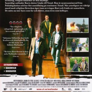 DVD - Wallander # 01 : Innan frosten back cover