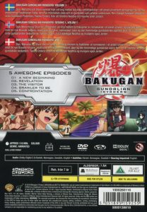 DVD - Bakugan: Gundalian Invaders - Volume 1