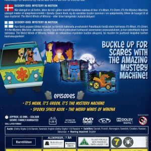 DVD - Scooby-Doo! - Mystery in Motion back cover