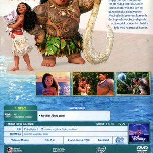DVD - Disney Klassiker 55: Vaiana back cover