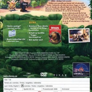 DVD - Disney Pixar Upp back cover