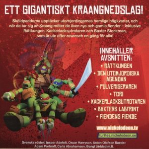 DVD - Teenage Mutant Ninja Turtles: Kraanginvasion