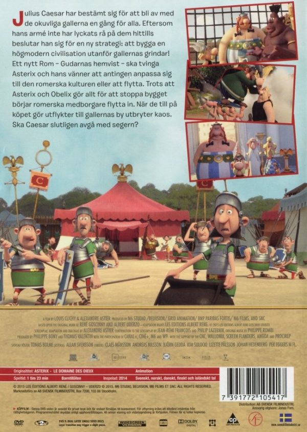 DVD - Asterix: Gudarnas Hemvist