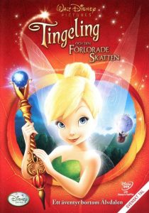 DVD - Tingeling och den förlorade skatten (Disney) front cover