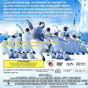 DVD - Happy Feet back cover