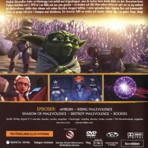 DVD - Star Wars: The Clone Wars - Säsong 1 Volym 1 (Beg) - Bild 2