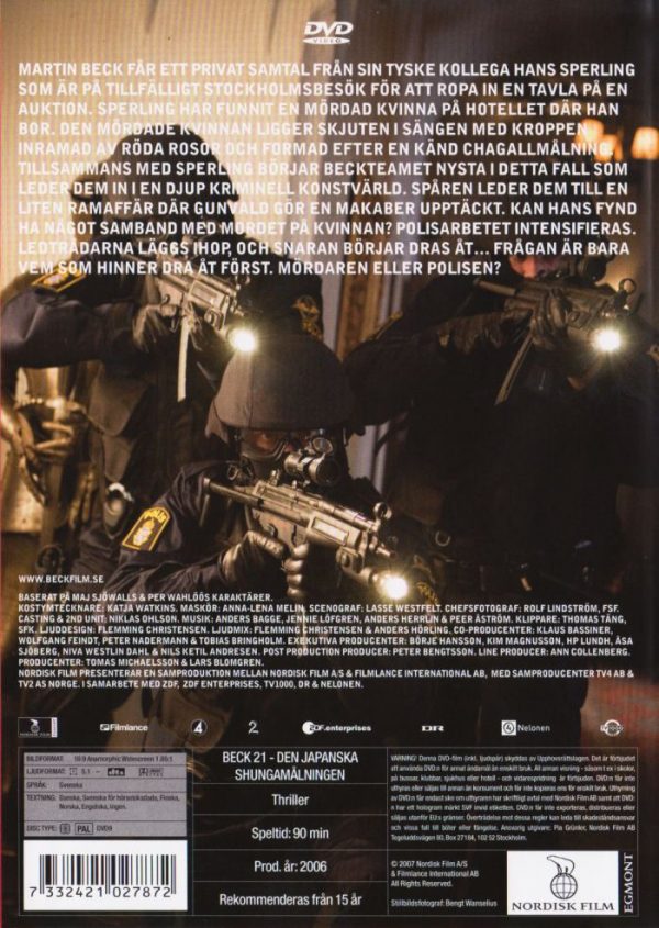DVD - Beck # 21 : Den Japanska Shungamålningen