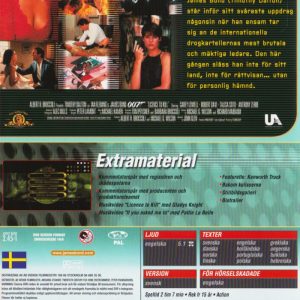DVD - Tid för hämnd (Licence To Kill) (1989)