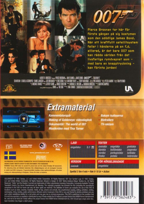 DVD - Goldeneye (1995)