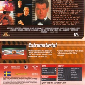 DVD - Tomorrow Never Dies (1997) (Beg) - Bild 2