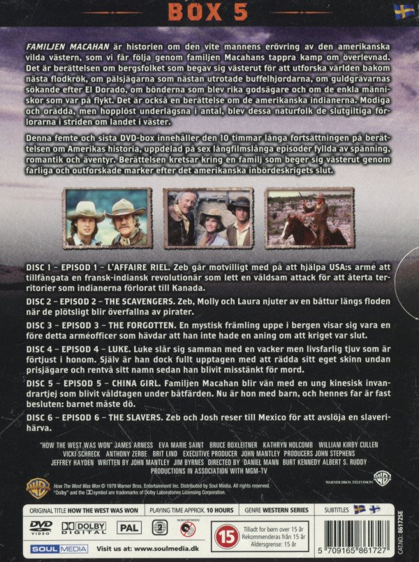 DVD - Familjen Macahan - Säsong 5