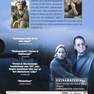 DVD - Graven (Kjell Bergqvist) (Hela Serien) back cover