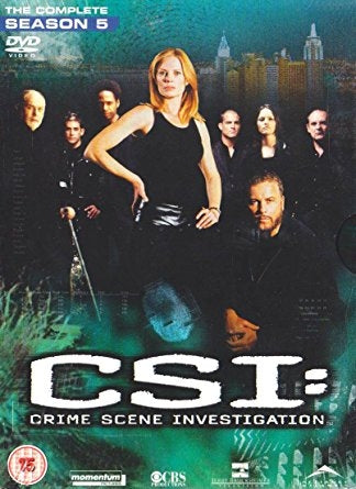 images DVD - CSI: Crime Scene Investigation - Säsong 5 Season five box cover