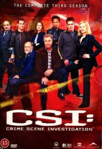 DVD - CSI: Crime Scene Investigation - Säsong 3 front cover