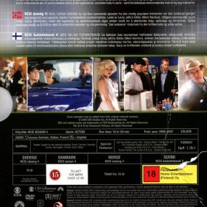DVD - NCIS - Säsong 4 back cover