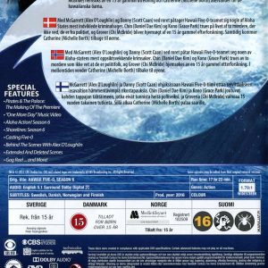 DVD - Hawaii Five-O - Säsong 6 (Remake Series) back cover