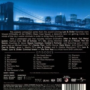 Law & Order: Criminal Intent (First Year) (Beg) - Bild 2