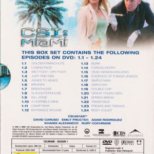 CSI Miami : Säsong 1 (Ny) - Bild 2