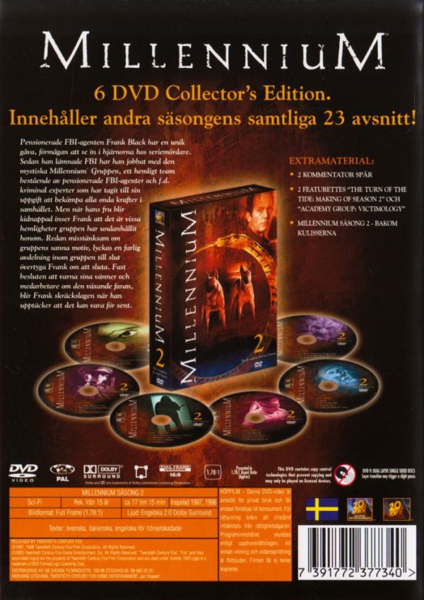 DVD - Millennium - Säsong 2
