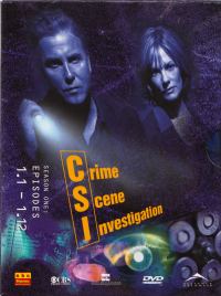 CSI : Crime Scene Investigation - Säsong 1 : Del 1.1 - 1.12 front cover