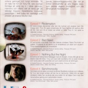 DVD - Mord i Sinnet : Säsong 3 back cover