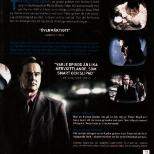 DVD - Mördare Okänd - Del 1 & 2 baksida