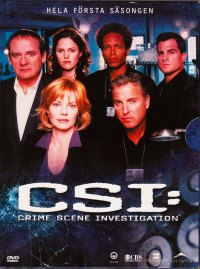 DVD - CSI: Crime Scene Investigation - Säsong 1 front cover