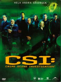DVD - CSI : Crime Scene Investigation - Säsong 2 front cover