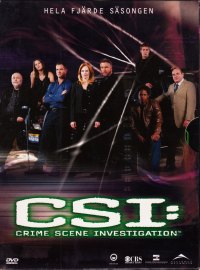 DVD - CSI : Crime Scene Investigation - Säsong 4 front cover