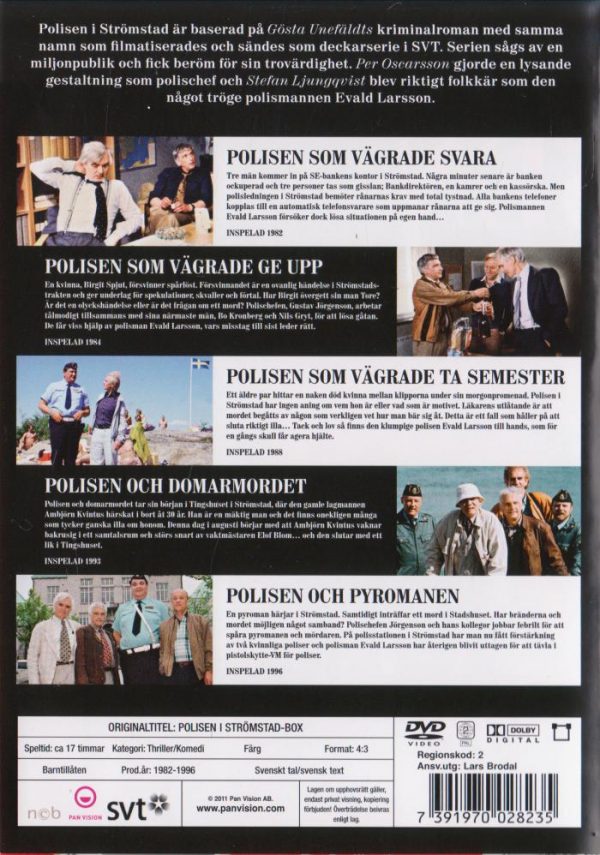 Polisen i Strömstad (Hela Serien) back cover