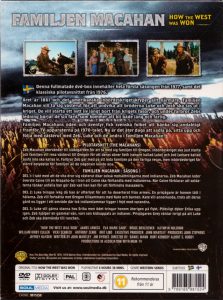 DVD - Familjen Macahan - Säsong 1 back cover