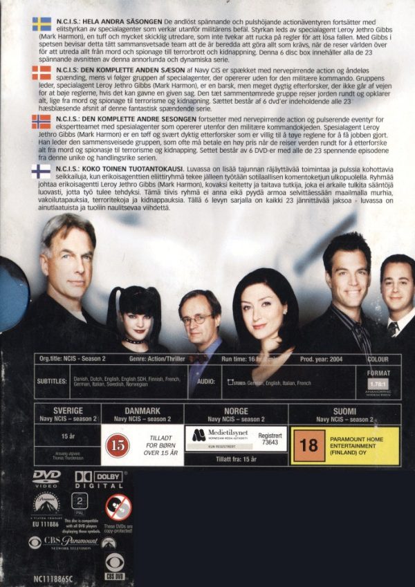 DVDBOX - NCIS - Säsong 2