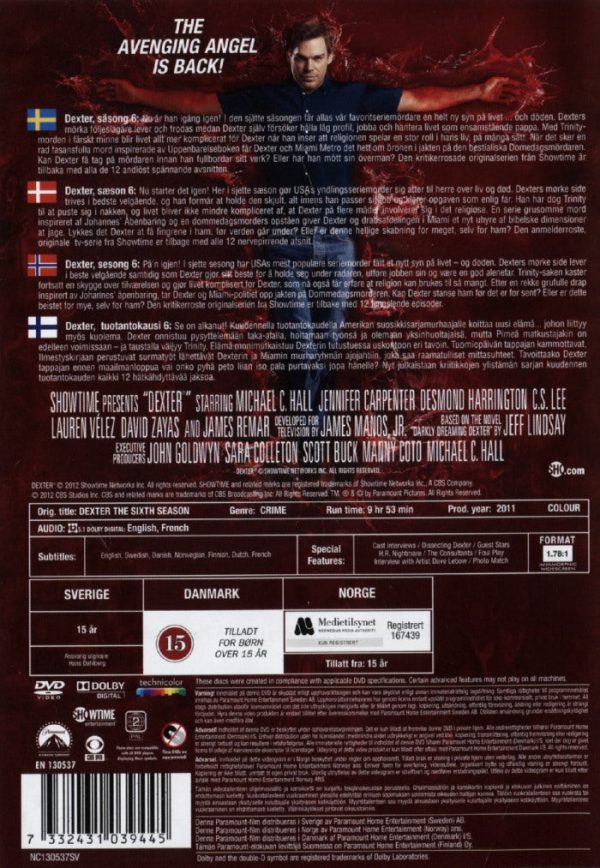Dexter - Säsong 6
