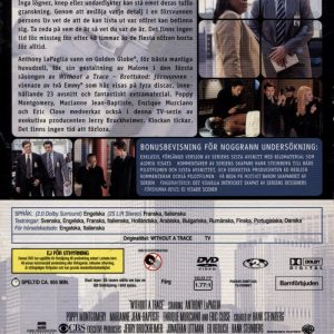 DVDBOX - Brottskod Försvunnen (Without a Trace) - Säsong 1