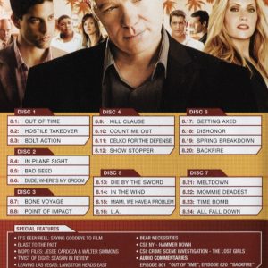 DVD - CSI Miami : Säsong 8