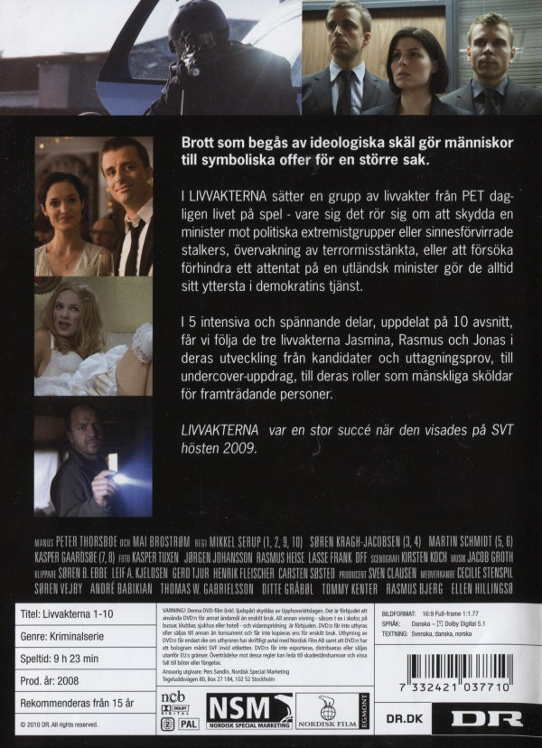 DVD - Livvakterna - Säsong 1