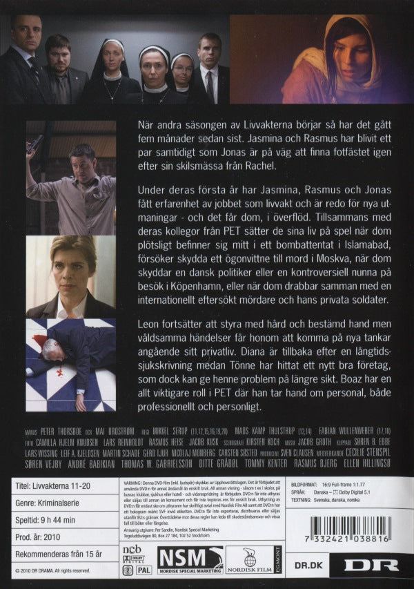 DVD - Livvakterna - Säsong 2