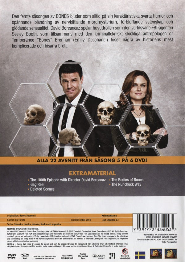 DVD - Bones - Säsong 5