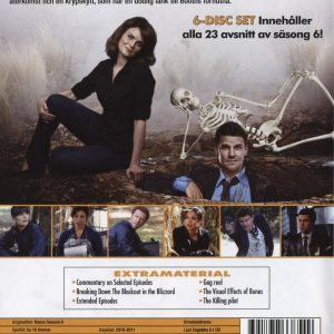 DVD - Bones - Säsong 6