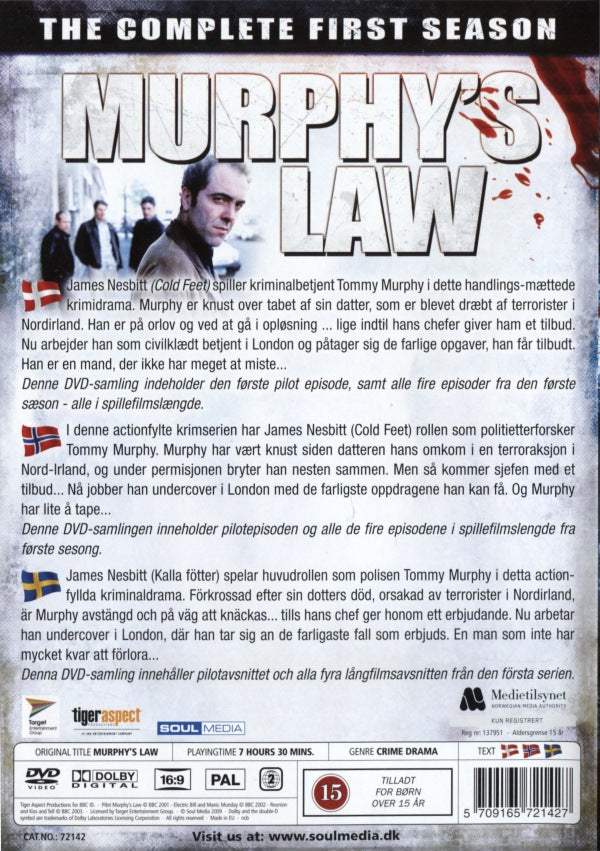 DVD - Murphy's Lag - Säsong 1