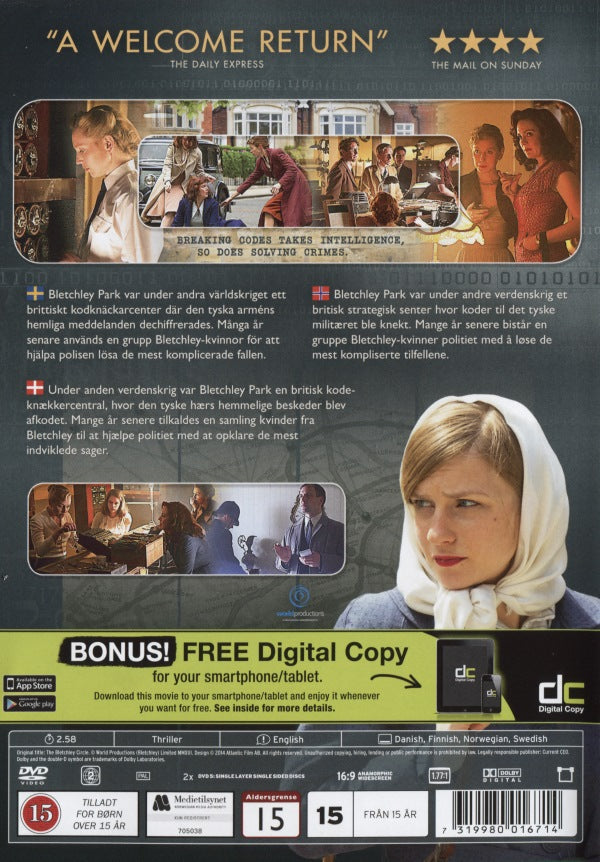 DVD - Bletchley Circle - Säsong 2