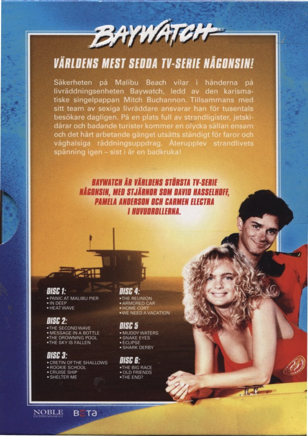 DVD - Baywatch - Säsong 1